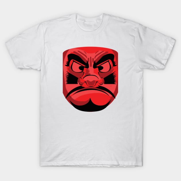 Japanese Mask T-Shirt by PsychicCat